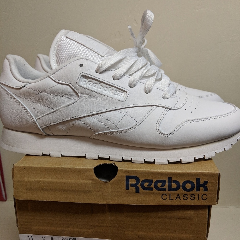 Reebok Classic rare white labels